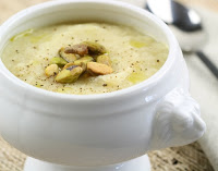 Sopa de Couve-Flor com Alho-Poró (vegana)