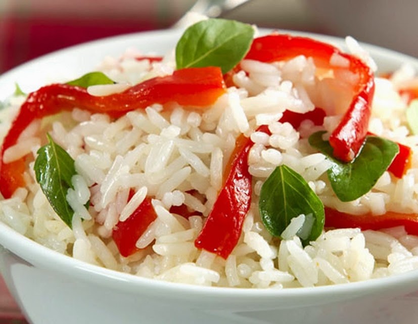 Arroz com Pimentão (vegana)