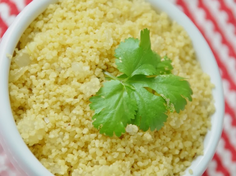 Farofa Fake de Couscous Marroquino (vegana)