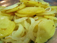 Batata Lyonnaise (vegana)