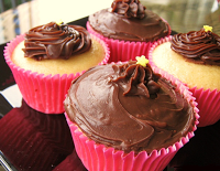 Cupcake de Baunilha (vegana)