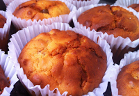 Muffins de Laranja com Banana (vegana)