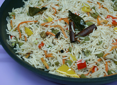 Pulao Rápido (vegana)