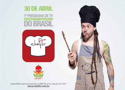 Estreia hoje o 1º programa de culinária vegana da TV brasileira
