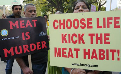 Protestos marcam o Dia Mundial sem Carne