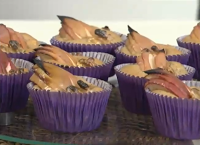 Cupcake Integral de Maçã e Nozes (vegana)