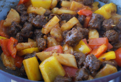 Carne Vegetal Agridoce (vegana)