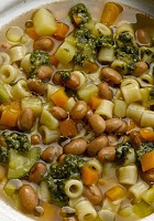 Minestrone com Feijão-Rosinha (vegana)