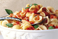 Orecchiette com Molho de Tomate (vegana)