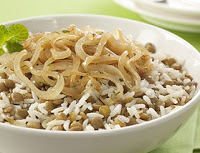 Arroz com Lentilha Germinada (vegana)