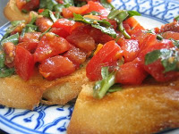 Bruschetta al Pomodoro (vegana)