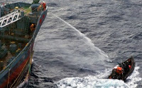 Ativistas e baleeiros japoneses entram em confronto na Antártida