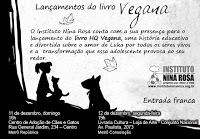 Lançamento do livro Vegana