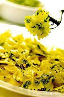 Farfalle ao Pesto de Espinafre