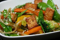 Legumes com Tofu
