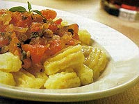 Nhoque de Mandioca com Molho de Tomate