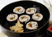 Sushi de Banana (vegana)